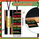 120 Pcs Black History Month Bookmark Bulk Double Sided Inspirational Bookmarks A
