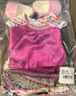 American Girl 18  Doll Meet Outfit Star Dress Pink Jacket Sparkle Shoes New