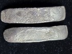 India Janapada Gandhara Punchmarked 450-300 Bc  Ar Silver Shatamana Bent Bar Lot