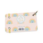 Carolina Pad Ring Bound Index Note Cards Heads Up Buttercup Collection Rainbows
