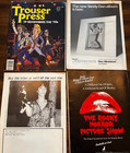 Rare Lot Of 4 Trouser Press Magazines 1975-81 Rolling Stones The Replacements