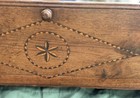 Antique 1700s-1800s Wooden Baby Cradle Crib  Primitive Rare American Walnut
