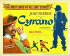 Cyrano De Bergerac -  rare  Original 1950 Film Lobby Card Poster  framed Matted