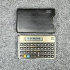 Vintage Hewlett Packard Hp 12c Financial Calculator Rpn Finance W  Case - Tested