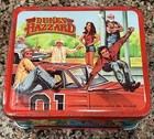 Vintage Dukes Of Hazzard Tv Series Lunchbox - Aladdin  1980  No Thermos