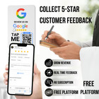 Boost Google Reviews With Reusable Qr   Nfc Tap Sticker