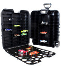 Hot Wheels Rolling 100 Cars Car Storage Organizer Suitcase Carrier Case Diecast
