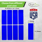 Color Coding Labels 3x1 Inch Rectangular 76mm X 25mm Stickers For Marking Crafts