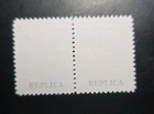 Newfoundland Stamps Sc  C1 1919 3c  hawker Brown  Air Mail Replica Pair Canada