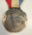 1916 Badge Dickinson County Kansas Old Settlers   Historical Society Enterprise