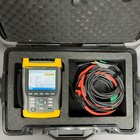 Fluke 435 Three Phase Power Quality Analyzer Meter W  Accessories And Hard Case