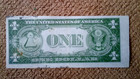 42-extr rare 1935 A  1 One Dollar  Spec  Feat  Ser no  N  Africa Error Note xf  