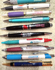 Lot 15 Heavy Metal Drug Rep Pens Pharmaceutical Pharma Medical Collectible