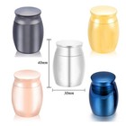 Small Cremation Keepsake Urns For Human Ashes Steel Mini Cremation Urn For Pet