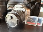 Canon Eos Rebel Camera Accessory Bundle W  Bag  Batteries  Charger  Cf Cards