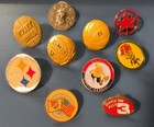 Lapel Pins Lot Of 49 Vintage To Modern Assortment Of Sizes Colors Styles