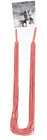 New Coral Seed Bead Necklace By Anthropologie Nwt  n2397