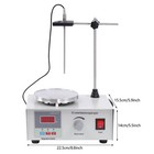 2000ml Magnetic Stirrer Lab Hotplate Mixer Digital Temperature Display Stir Bar 