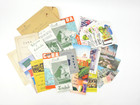 Lot Of Vintage 1950s Cuban Travel Ephemera  Brochures Postcards Books Ect