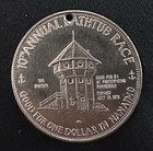 1976 Nanaimo Bc Annual Bathtub Racing Trade Dollar Hbc Bastion With Hole Nickel