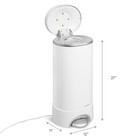 Munchkin   Uv Diaper Pail 1 In Odor Control  Includes 1 Uv Snap  Seal  Toss   