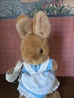 Vintage Eden Beatrix Potter Mrs  Rabbit Plush 12   