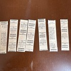 Vtg Post-wwii Bandages Set 7  Bandages 3 4    Unopened Acme Cotton Products Ny