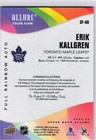 2022-23 Upper Deck Allure Erik Kallgren Color Flow Autographs Full Rainbow