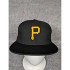 New Era Pittsburgh Pirates Black Gold Fitted Hat 59fifty Size 7 1 4 Mlb