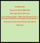  limited  Johnson Audio Pure Gold  Solderless Rca Plug Audio video 12mm Cable