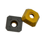 New R245-12t3m-pm 4330 Carbide Milling Inserts  box Of 10  Free Shipping   