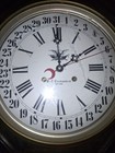 1971 Beautiful Chime Calendar   standard  Time  Clock  Made In New York 