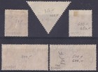 F-ex59398 Iceland Island 1928-31 Airmail Airplane Avion Bird Zeppelin Overprint