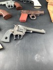 Vintage Toy Gun Pistol Lot Of 7 Leather Holster Mixed Repair Collector Lot