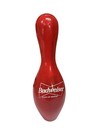 Vintage Budweiser King Of Beers Red Bowling Pin Advertising Logo Bar Decor 15   