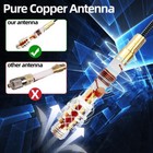 Abbree Sma-female Ham Radios Long Range Gooseneck Antenna Vhf uhf 144 430mhz Fol