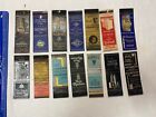 Matchbook Cover Lot Of 14  Vintage New York City And Dc Hotels Plus Others
