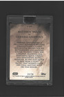2018 Green Topps Star Wars Stellar Auto   20 Matthew Wood Grievous Autograph
