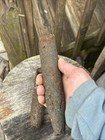 Two Antique 3 Pound Sash Weights Fishing  Nautical  Rustic Restoration