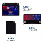 Ytz14s 12v 11 2ah Battery For Honda Vt750c2 s Shadow Spirit 2012