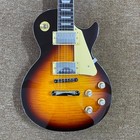 Lp Electric Guitar Hh Pickups Rosewood Fretboard Chrome Hardware Flame Maple Top