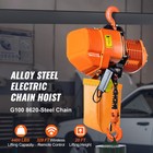 Uimoso Electric Chain Hoist Three Phase Crane Hoist  2t 4400 Lbs Load 20 Ft Lift