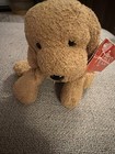 Vtg  Russ Berrie Luv Pets Rare Rusty Dog Plush 1990s Chamois Beanie Puppy W tag