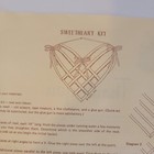 Acp Basket Weaving Making Kit Sweetheart Basket Heart Shaped
