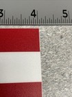 Decal - Georgia State Flag - Square - New - Outdoor Approved 