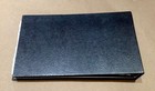 Vintage Accounting Ledger A To Z Records 4 Ring Hardcover Binder Black 97 Pages