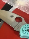Spyderco Delica 4 C11fpwctl Delica 4 Teal Wharncliffe Sprint Folding Knife Japan