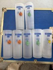Seagram   s Gin Vintage Frosted Highball Cocktail Glasses Lot Of 7