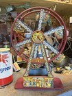 Vintage J  Chein Tin Ferris Wheel   hercules  Wind-up Toy From 1930s