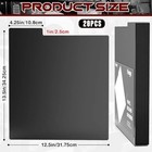  20pcs Vinyl Record Dividers  Heavy Duty 12  Lp Record Thickness  0 5mm  Black